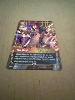 Riftbound SETT THE BOSS METAL Card (Houston prize wall) 1/35 - Image 3