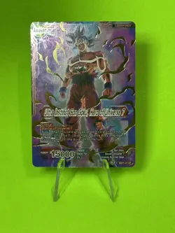 Ultra Instinct Son Goku Hero of Universe 7 Foil Dragon Ball Super Card Game - Image 2
