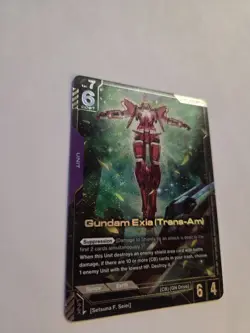 Gd03 Gundam Exia Trans Am Lr+ Gundam Card - Image 2