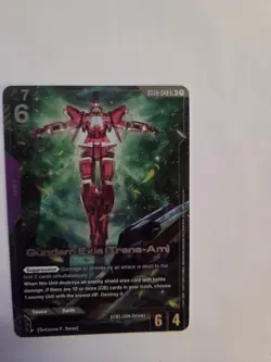 Gd03 Gundam Exia Trans Am Lr+ Gundam Card - Image 3