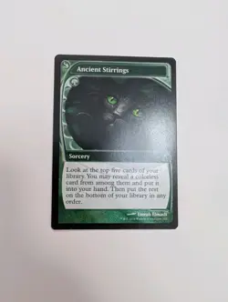MTG - Ancient Stirrings (Future Sight) - Mystery Booster 2 (MB2) NM/M Condition - Image 1