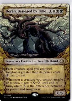 Doran, Besieged by Time (Showcase) Lorwyn Eclipsed Regular NM R 0334 - Image 1