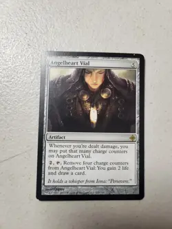 MTG Magic the Gathering Angelheart Vial (215/255) Rise of the Eldrazi LP - Image 1