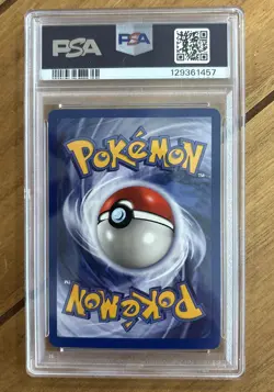 1999 POKEMON FOSSIL 1ST EDITION #10 LAPRAS-HOLO PSA 9 - Image 2