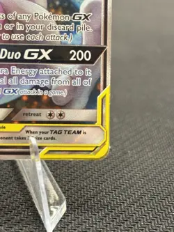 Mewtwo & Mew GX SM191 Black Star Promo 2019 Alt Art Holo Pokemon Card TCG - Image 4