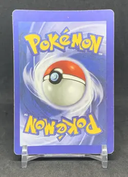Oddish Team Rocket 63/82 Vintage Pokemon Bootleg Sticker Card Glitter Holo - Image 2