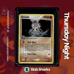 2007 POKEMON EX POWER KEEPERS #3/108 ARMALDO HOLO - Image 1