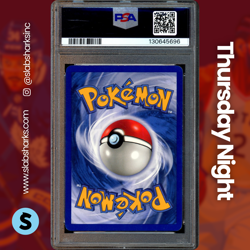 1999 POKEMON BASE SET UNLIMITED #7/102 HITMONCHAN HOLO RARE PSA 5 - Image 2