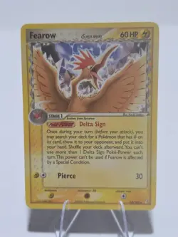 Pokemon Crystal Guardians Fearow Non Holo Rare Delta Species #18/100 - Image 1