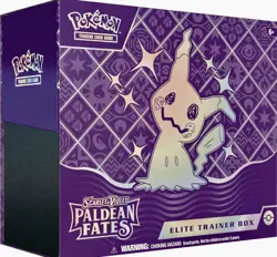 NEW Pokemon Scarlet & Violet Paldean Fates ETB Elite Trainer Box - SEALED - Image 1