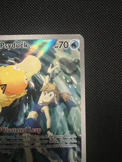 Misty's Psyduck 193/182 NM Pokemon TCG Scarlet And Violet Destined Rivals IR - Image 4