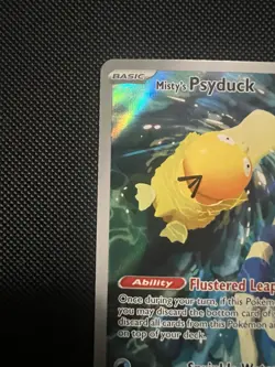 Misty's Psyduck 193/182 NM Pokemon TCG Scarlet And Violet Destined Rivals IR - Image 5