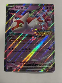 Pokemon TCG: Latias ex (076/191) Surging Sparks Stamped Promo - Image 1