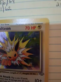 Pokemon 1999 Jolteon Holo Rare Jungle - Image 4