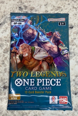 One Piece TWO LEGENDS English Booster OP-08 Sealed Pack - Image 1
