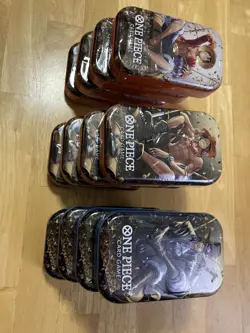 One Piece TCG Tin Pack Set Vol. 2 Set Lot Of 12 TS-02 Display English New - Image 2