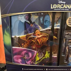 x2 SEALED Disney Lorcana First Chapter Collector Set 6 Packs Port. Promo Costco - Image 2