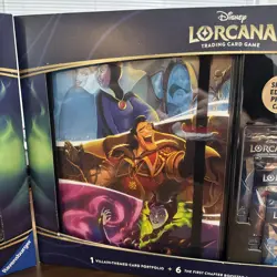 x2 SEALED Disney Lorcana First Chapter Collector Set 6 Packs Port. Promo Costco - Image 4
