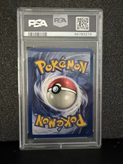 1999 POKEMON JUNGLE #57 NIDORAN PSA 8 - Image 2