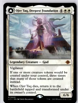 Ojer Taq, Deepest Foundation The Lost Caverns of Ixalan Regular NM M 0026 - Image 1