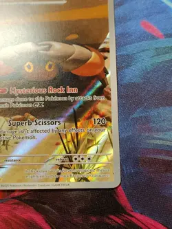 Pokemon TCG Crustle Rare Holo Illustration Card 186/182 Sv10: Destined Rivals NM - Image 4