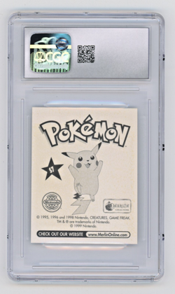 1998 Pokemon Merlin Series 1 -S7 Nidoqueen Special Glitter Holo CGC 7.5 - Image 2