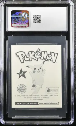GENGAR S15 SPECIAL GLITTER SERIES 1 POKEMON MERLIN CGC 10 GEM MINT - Image 2
