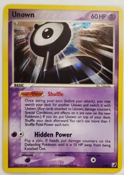 Unown Unseen Forces Lot Of 4 Holo Cards L/28 G/28 V/28 67/130 Pokemon TCG - Image 2