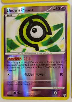 Unown Unseen Forces Lot Of 4 Holo Cards L/28 G/28 V/28 67/130 Pokemon TCG - Image 4