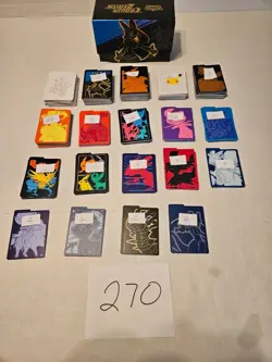 Pokemon TCG Trading Card Dividers 270 (plus Crown Zenith Box) - Image 1