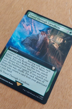Travel Through Caradhras (127) Rare Magic the Gathering card - Image 1