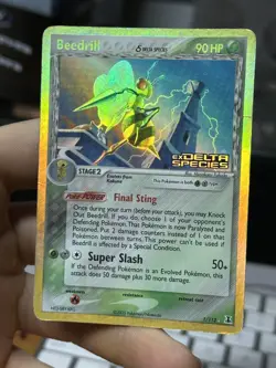 Beedrill 1/113 EX Delta Species 2005 Reverse Holo Rare Pokemon Card TCG - Image 4
