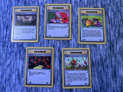 First Edition Pokemon Trainer cards Team Rocket - Image 1