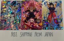 Super Dragon Ball Heroes Card Lot Gogeta BR Xeno Goku Set Holo Foil Japan - Image 1