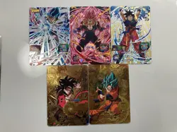 Super Dragon Ball Heroes Card Lot Gogeta BR Xeno Goku Set Holo Foil Japan - Image 4