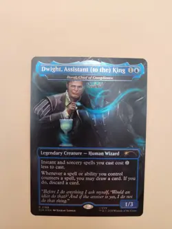 Dwight, Assistant (to the) King (Baral) FOIL The OFFICE Secret Lair MTG 2168 - Image 3