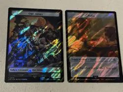 mtg surge foil token Orc Army // Food, 0018/0023, Lord of the Rings, unplayed - Image 2