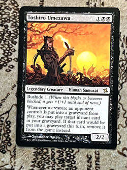 Toshiro Umezawa - Betrayers of Kamigawa - 89 - #Lightly Played - Image 1