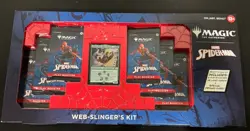 Magic The Gathering x Spider-Man-Web-Slinger’s Costco Exclusive Sealed 6 Packs - Image 1