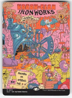 Krark-Clan Ironworks 11 R MTG Secret Lair Countdown Kit NM - Image 1