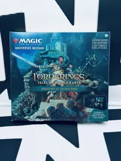 MTG Lord Of The Rings Aragorn at Helm’s Deep - Scene Box Factory Sealed 195166207438 - Image 1