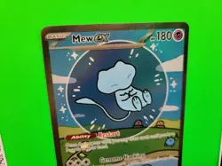 Pokemon TCG Paldean Fates Bubble Mew EX 232/091 Special Illustration SIR Mint✨ - Image 4