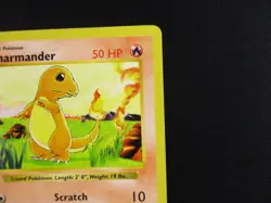 Charmander 46/102 Base Shadowless WoTC Pokemon TCG MP - Image 3