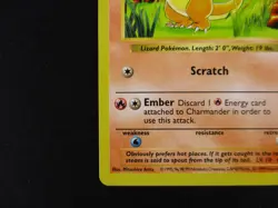 Charmander 46/102 Base Shadowless WoTC Pokemon TCG MP - Image 5