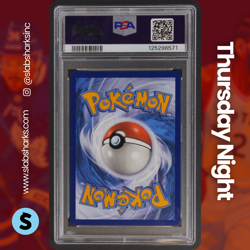 2025 POKEMON DESTINED RIVALS #208/182 TEAM ROCKET'S MOLTRES EX FULL ART PSA 10 - Image 2