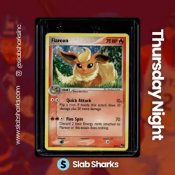 2006 POKEMON POP SERIES 3 #2/17 FLAREON HOLO - Image 1