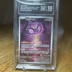 Pecharunt 129 Sv: Scarlet & Violet Promo, Pokemon Center Shrouded Fable Tag 10 - Image 1