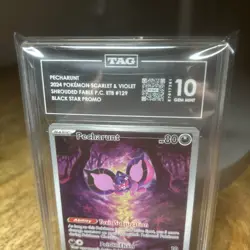 Pecharunt 129 Sv: Scarlet & Violet Promo, Pokemon Center Shrouded Fable Tag 10 - Image 3