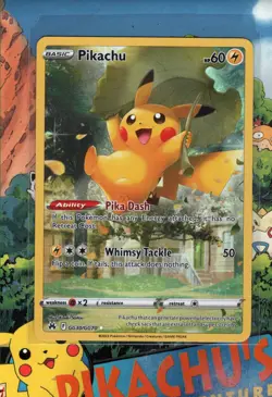 Pokemon TCG SWSH Crown Zenith Pikachu GG30/GG70 Galarian Gallery NM/M - Image 1