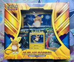🔥Pokemon Alolan Raichu Box Roaring Skies/Sun & Moon New/Sealed W/Wrap!🔥 - Image 1